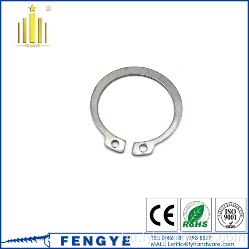 DIN 471 rozsdamentes acél rögzítőgyűrűk